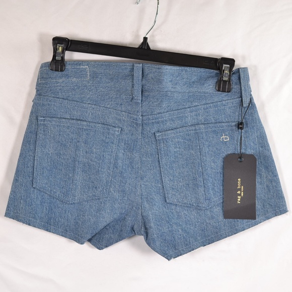 Rag & Bone Two-Toned Jean Shorts Size: 23 - Picture 5 of 6